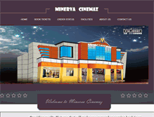 Tablet Screenshot of minervacinemaz.com